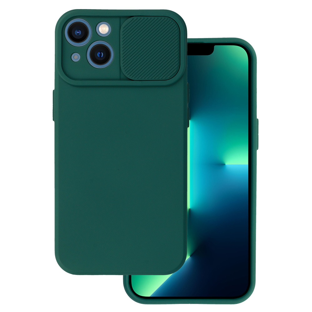 Camshield Soft jaoks Iphone 13 Tumeroheline