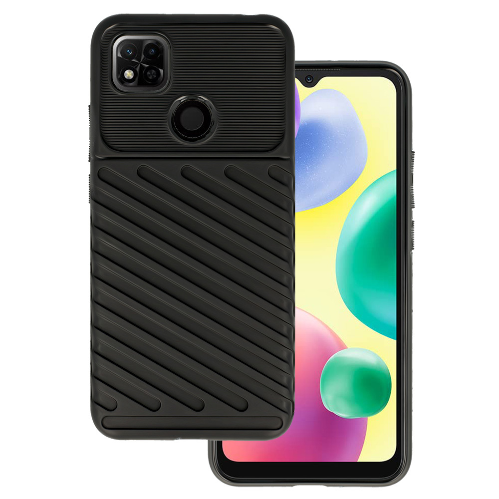 Thunder Ümbris jaoks Xiaomi Redmi 10A Must