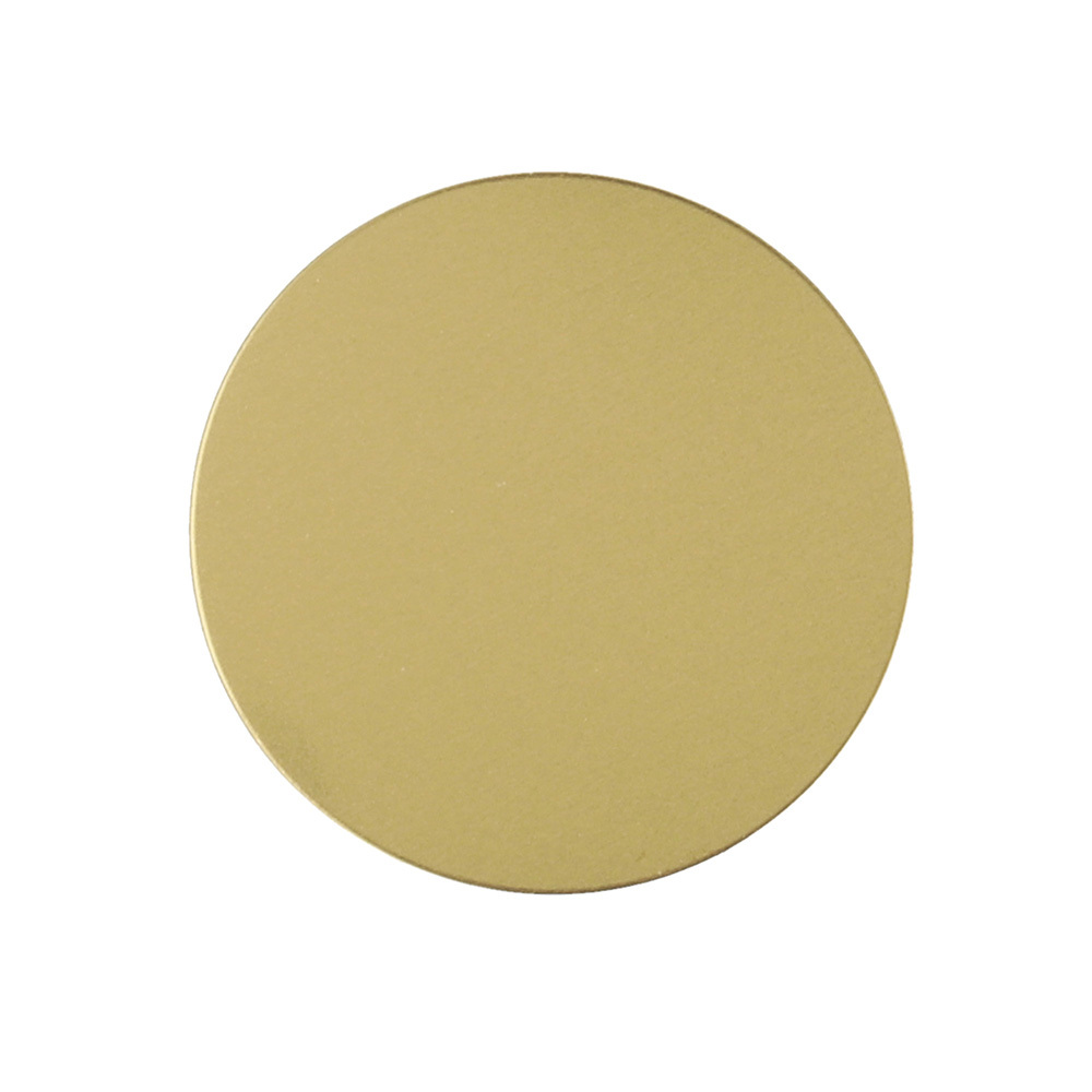 Metal plate jaoks magnet holders - round 40mm kuldne