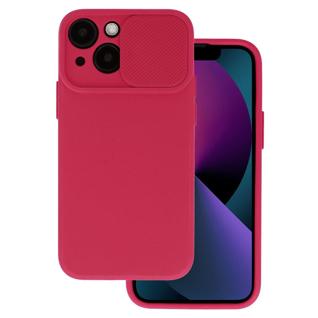 Camshield Soft jaoks Iphone 14 Plus Cherry
