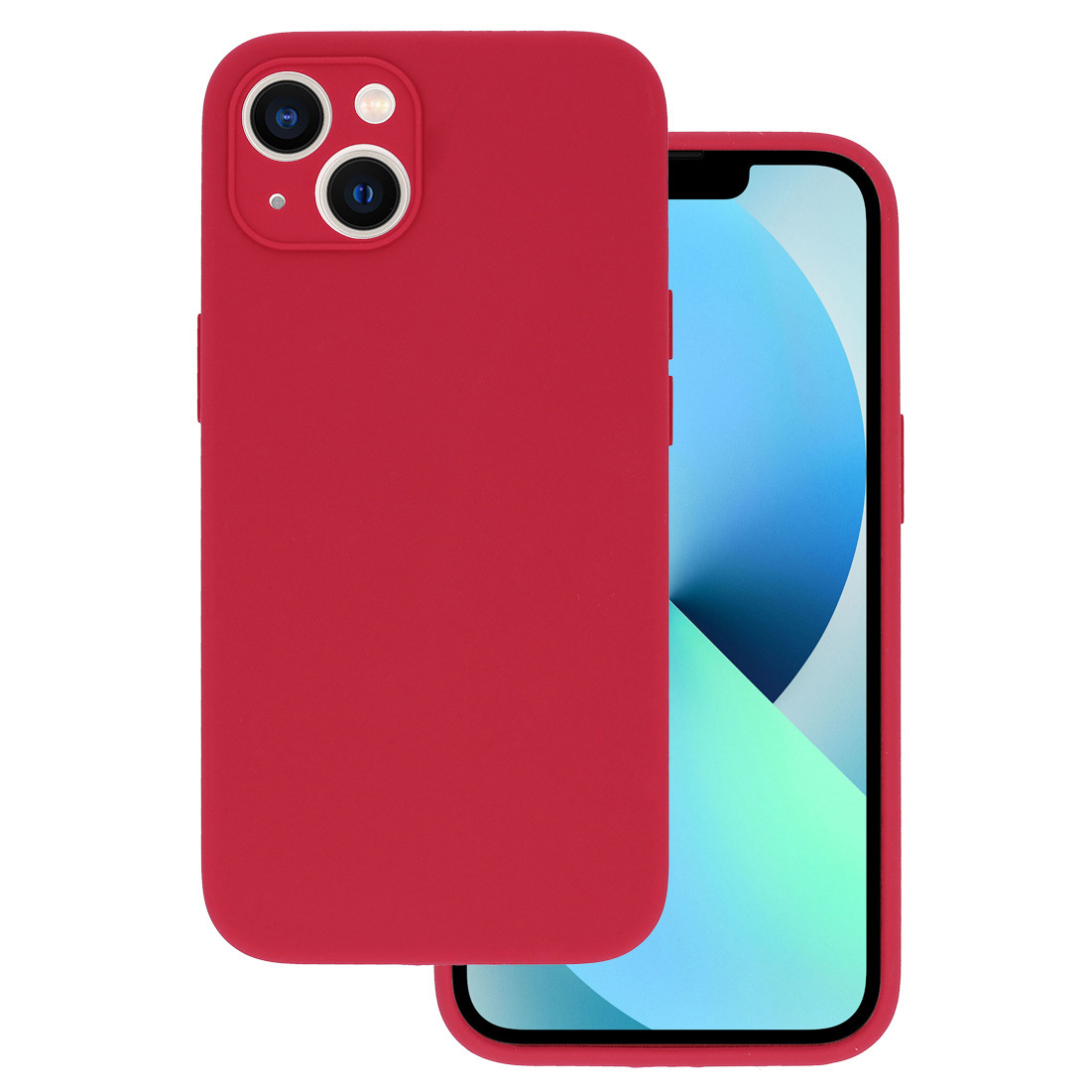 Vennus Ümbris Silicone Lite jaoks Iphone 14 Plus raspberry