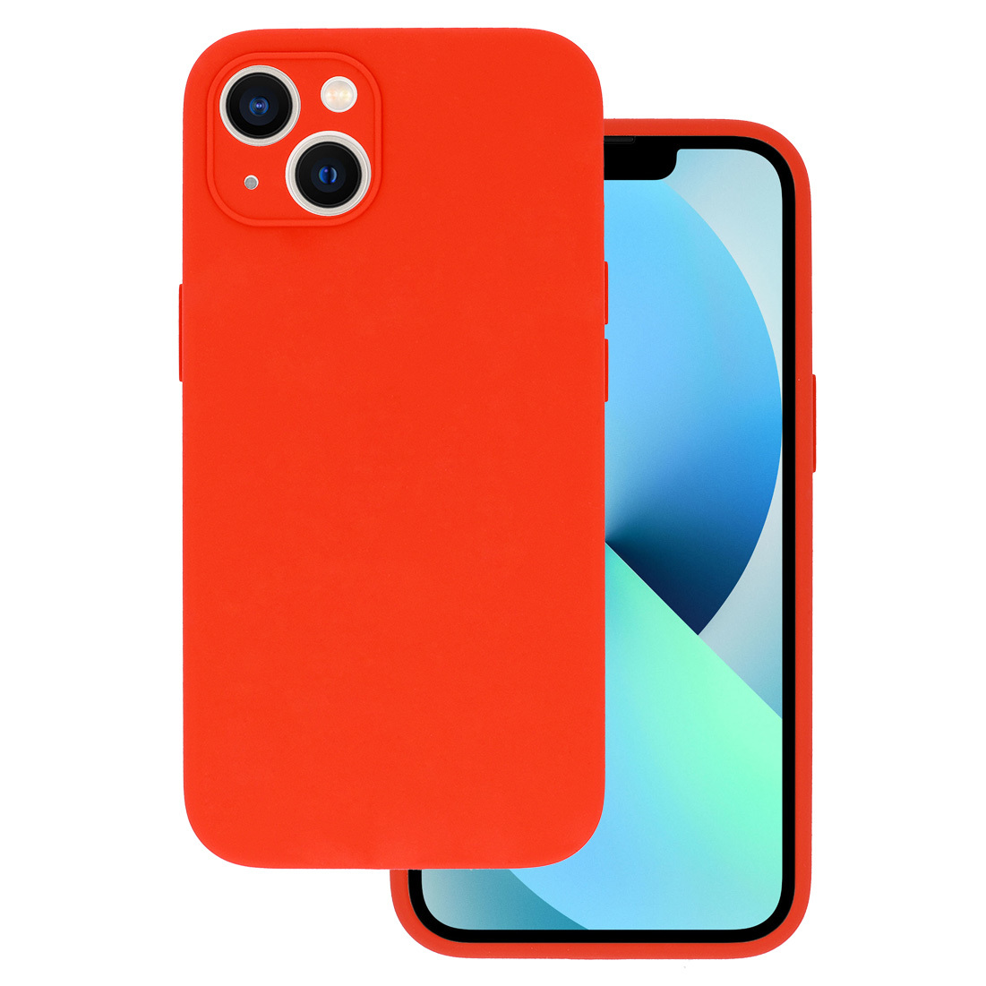 Vennus Ümbris Silicone Lite jaoks Iphone 14 Plus oranž
