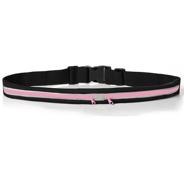 Fit Slim Belt Pouch jaoks Iphone 14/14 Plus/14 Pro/14 Pro Max/Iphone 15/15 Plus/15 Pro/15 Pro Max/Samsung S23/S23 Plus/S23 Ultra/S24/S24 Plus/S24 Ultra/A15/A54 5G/A55 5G/Redmi Note 13 - double pouch Punane