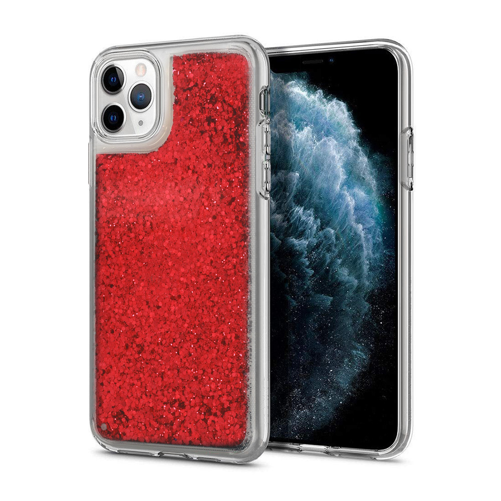 Liquid Ümbris jaoks Iphone 11 Pro Punane