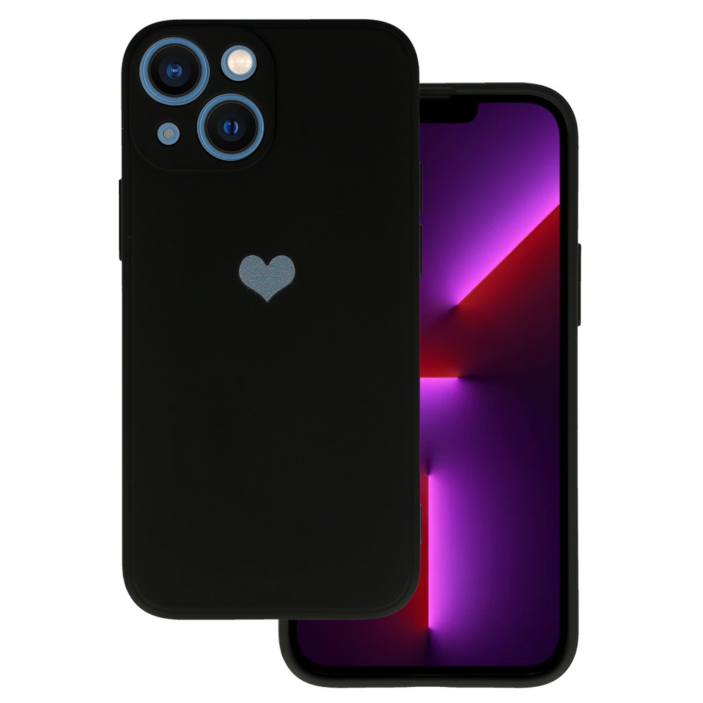 Vennus Silicone Heart Ümbris jaoks Iphone 14 Plus design 1 must