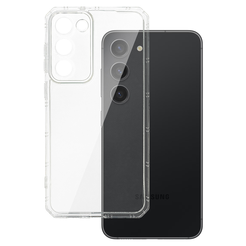 Armor Antishock Ümbris jaoks Samsung Galaxy S23 Plus läbipaistev