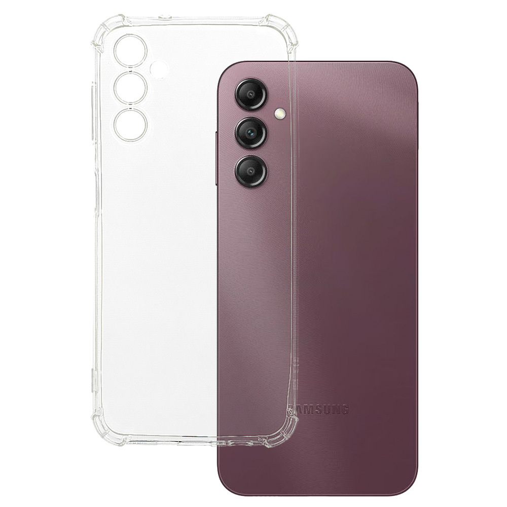 Clin Anti Shock 1,5mm jaoks SAMSUNG GALAXY A14 4G/5G läbipaistev