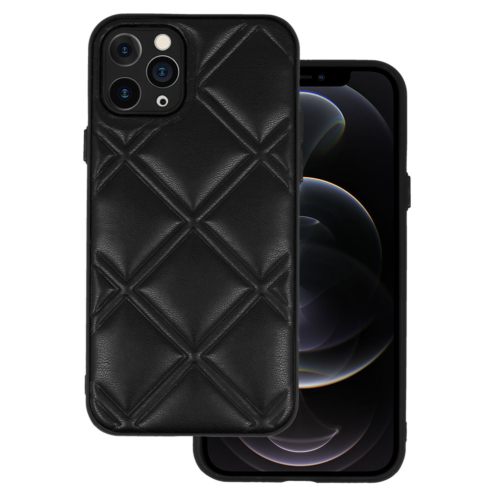 Leather 3D Ümbris jaoks Iphone 11 Pro design 3 must