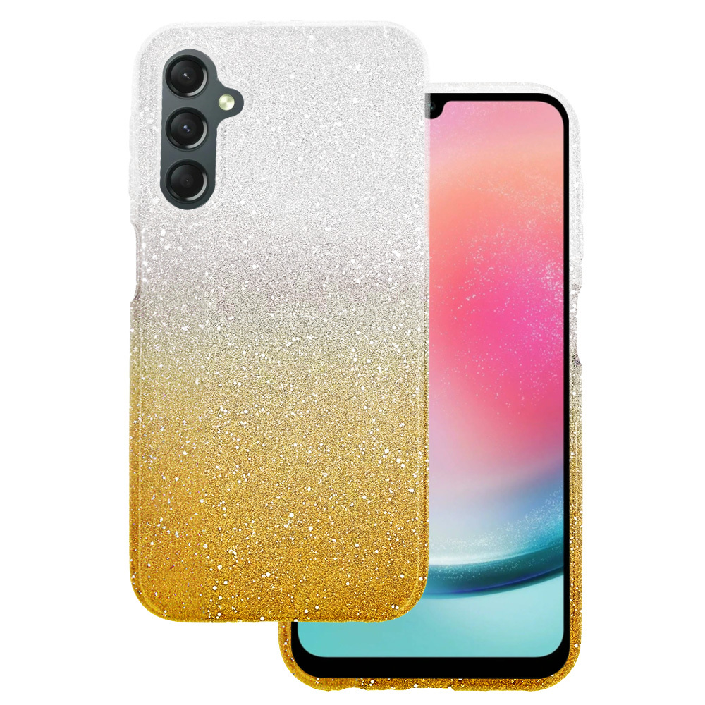 Back Ümbris BLING jaoks SAMSUNG GALAXY A24 4G Kuldne