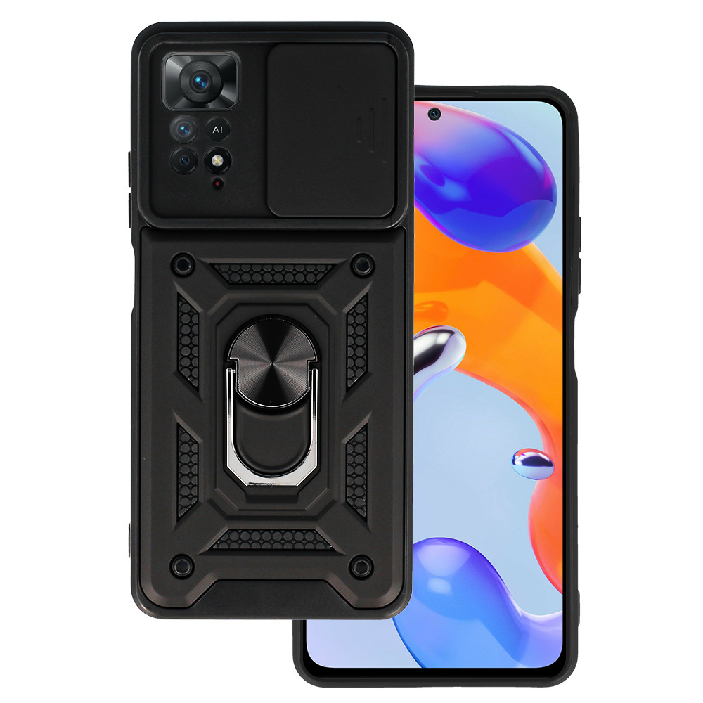 Slide Camera Armor Ümbris jaoks  Xiaomi Redmi Note 11 Pro/Note 11 Pro 5G must