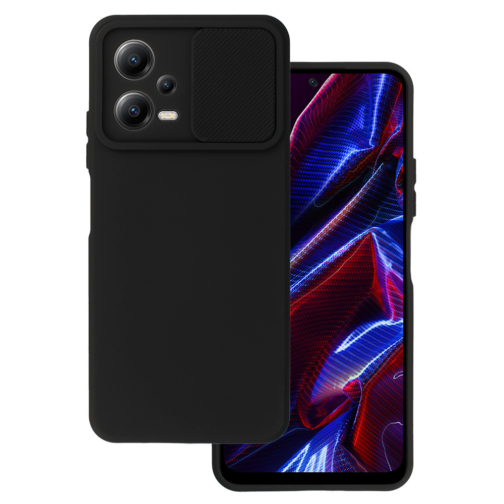 Camshield Soft jaoks Xiaomi Redmi Note 12 5G/Poco X5 Must