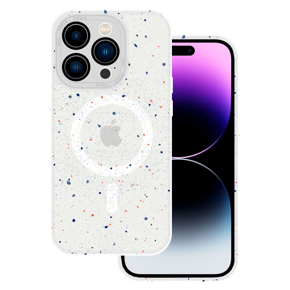 Tel Protect Magnetic Splash Frosted Ümbris jaoks Iphone 11 Pro valge
