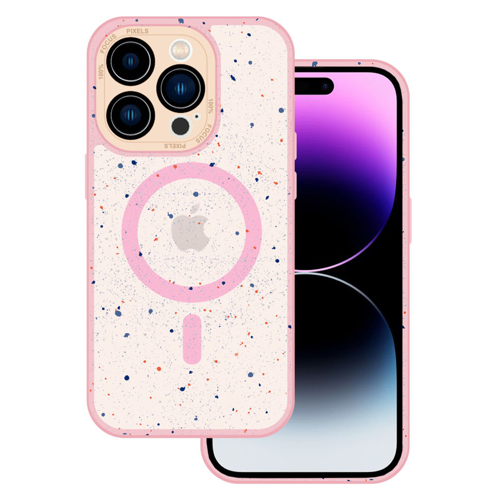 Tel Protect Magnetic Splash Frosted Ümbris jaoks Iphone 11 Pro Light roosa
