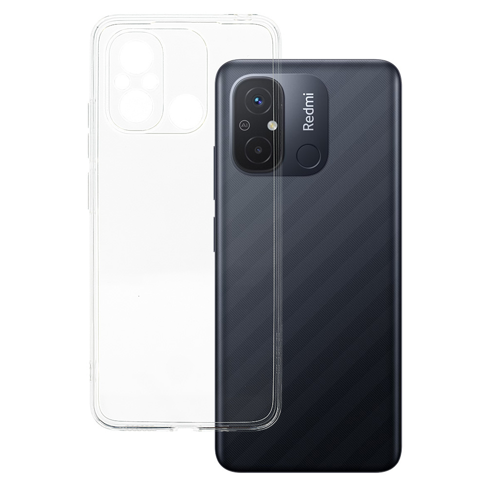 Ultra Clear 1mm Ümbris jaoks Xiaomi Redmi 12C/11A läbipaistev