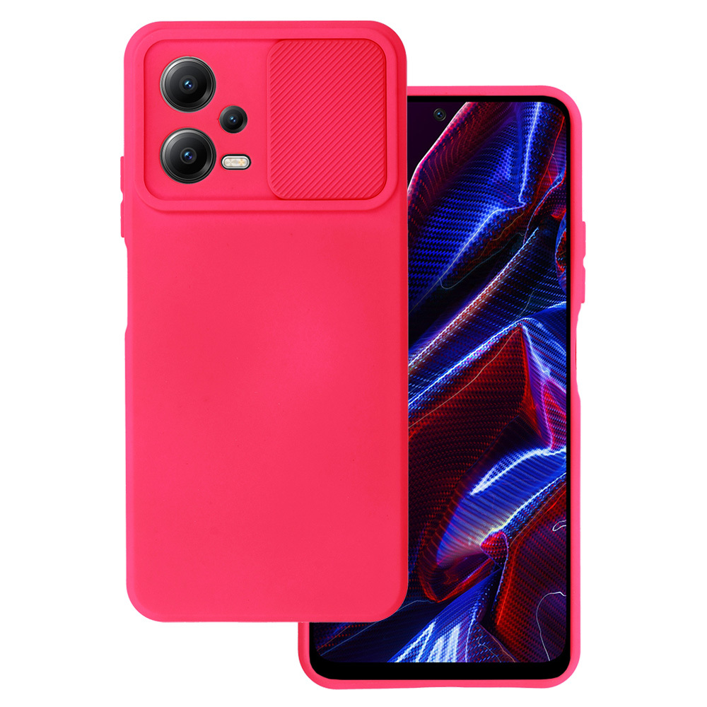 Camshield Soft jaoks Xiaomi Redmi Note 12 5G/Poco X5 Roosa