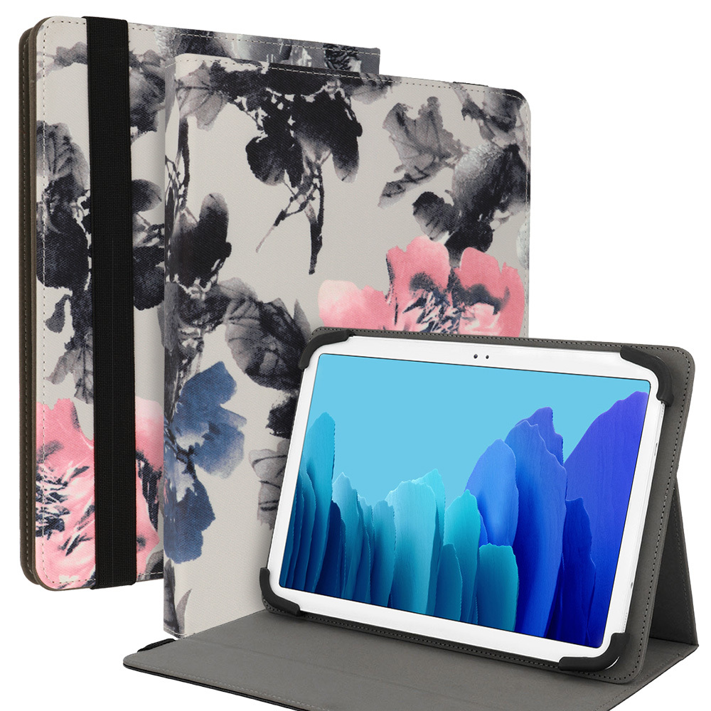Wonder Canvas Tablet Ümbris 13 inches peonies