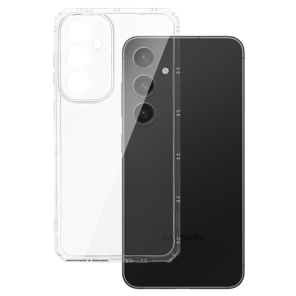 Armor Antishock Ümbris jaoks Samsung Galaxy S23 FE läbipaistev