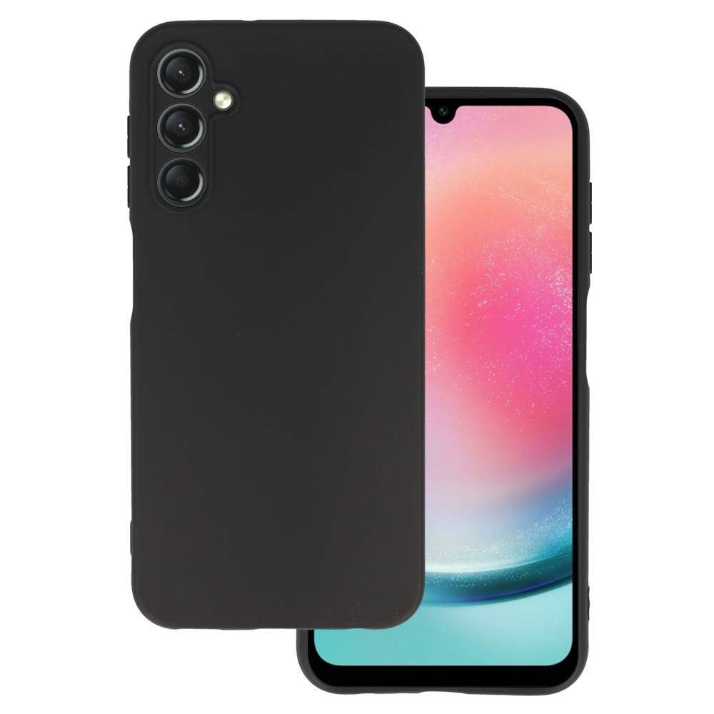 Back Ümbris MATT jaoks SAMSUNG GALAXY A25 5G Must