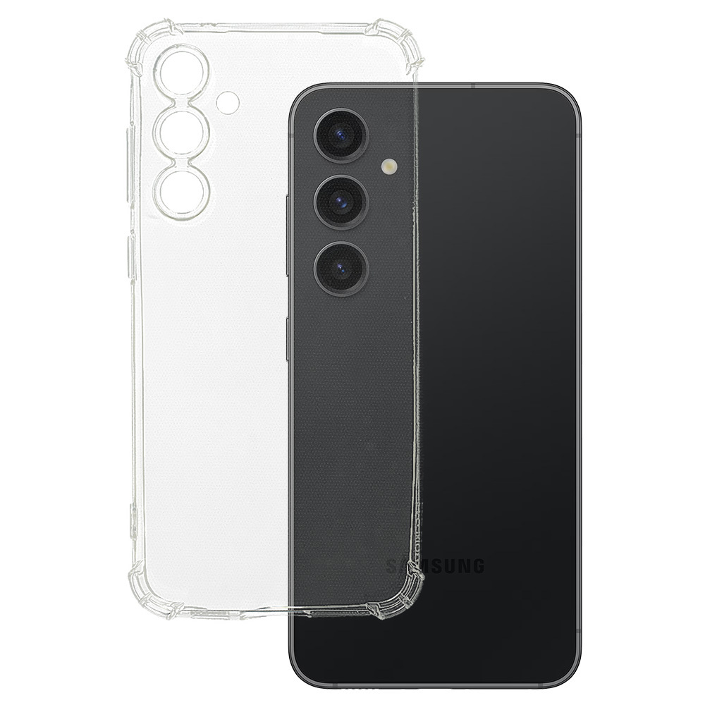 Clin Anti Shock 1,5mm jaoks SAMSUNG GALAXY S23 FE TRANSPARENT