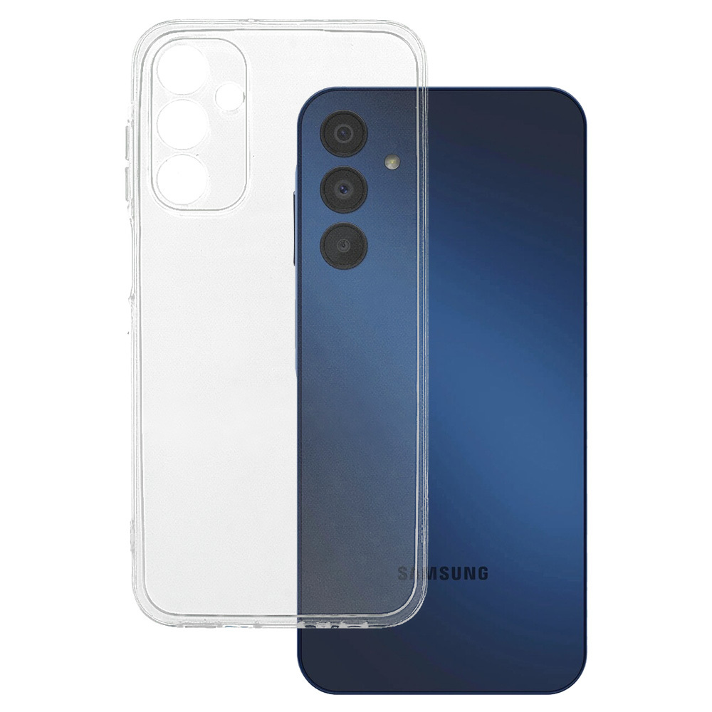 Ultra Clear 1mm Ümbris jaoks Samsung Galaxy A15 4G/5G Läbipaistev