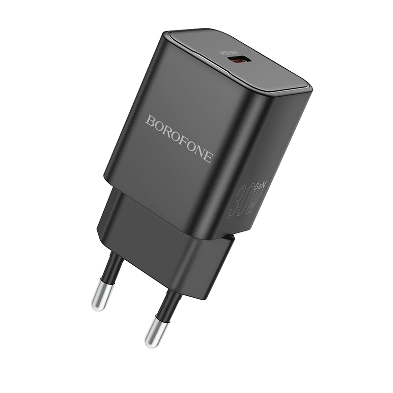 Borofone Wall Laadija BN13 Safety GaN - Type C - PD 30W must