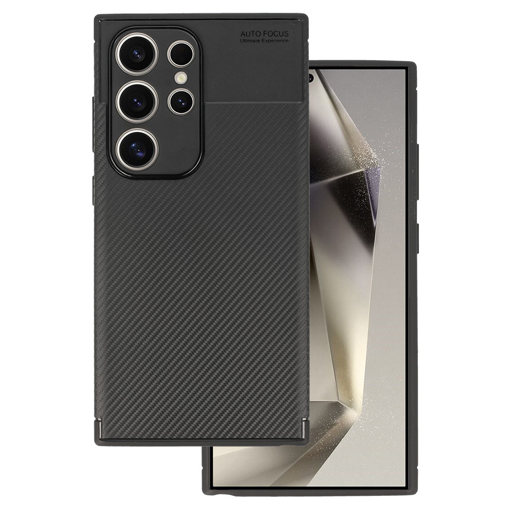 Tel Protect Carbon Elite jaoks Samsung Galaxy S24 Ultra must