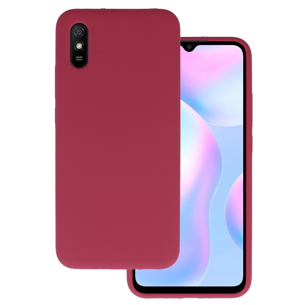 Silicone Lite Ümbris jaoks Xiaomi Redmi 9A burgundia
