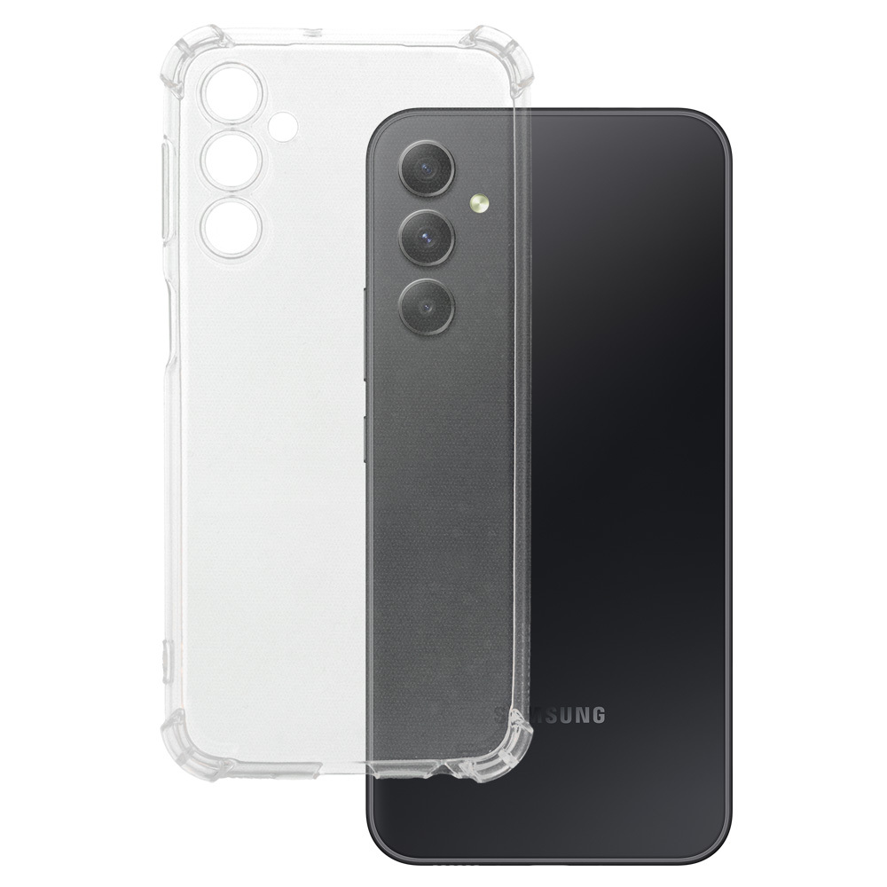 Clin Anti Shock 1,5mm jaoks SAMSUNG GALAXY M34 5G TRANSPARENT