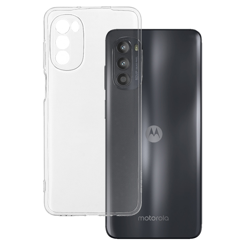Ultra Clear 1mm Ümbris jaoks Motorola Moto G52/G71S/G82 Läbipaistev