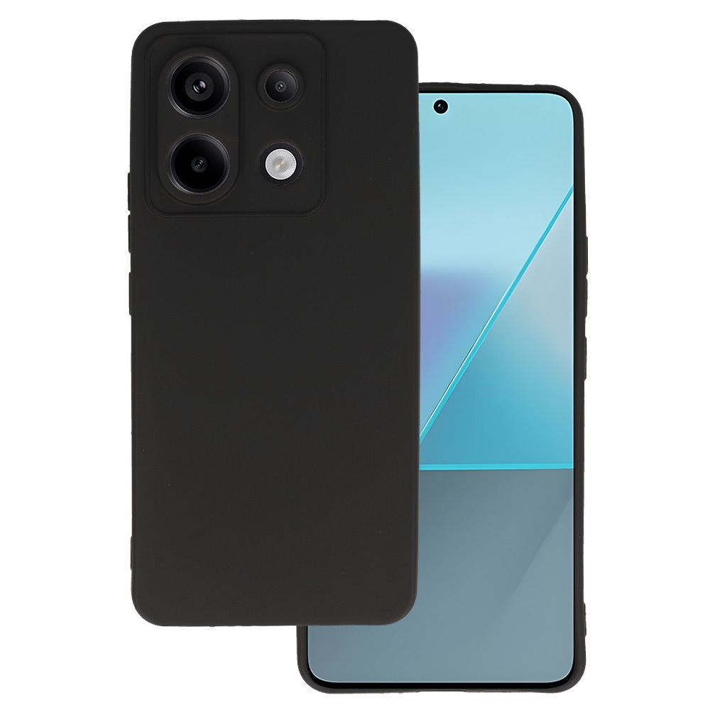 Back Ümbris MATT jaoks XIAOMI REDMI NOTE 13 PRO 5G Must