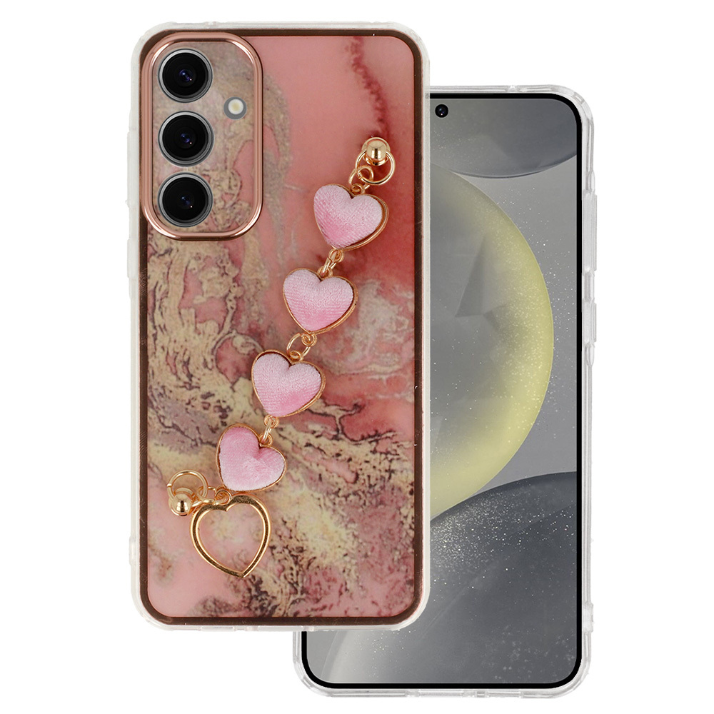 Trend Ümbris jaoks Samsung Galaxy S24 design 6 roosa