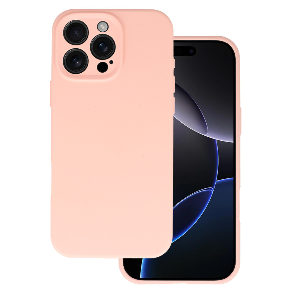 Silicone Lite Ümbris jaoks Iphone 16 Pro Max peach