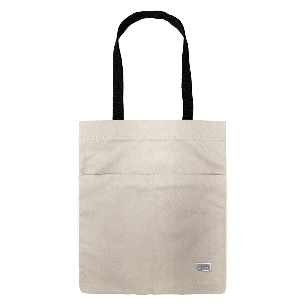 Shopping bag Wonder pattern 4 beige