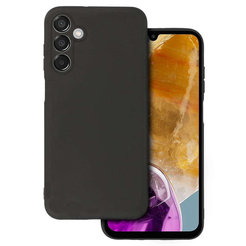 Back Ümbris MATT jaoks SAMSUNG GALAXY M15 5G Must