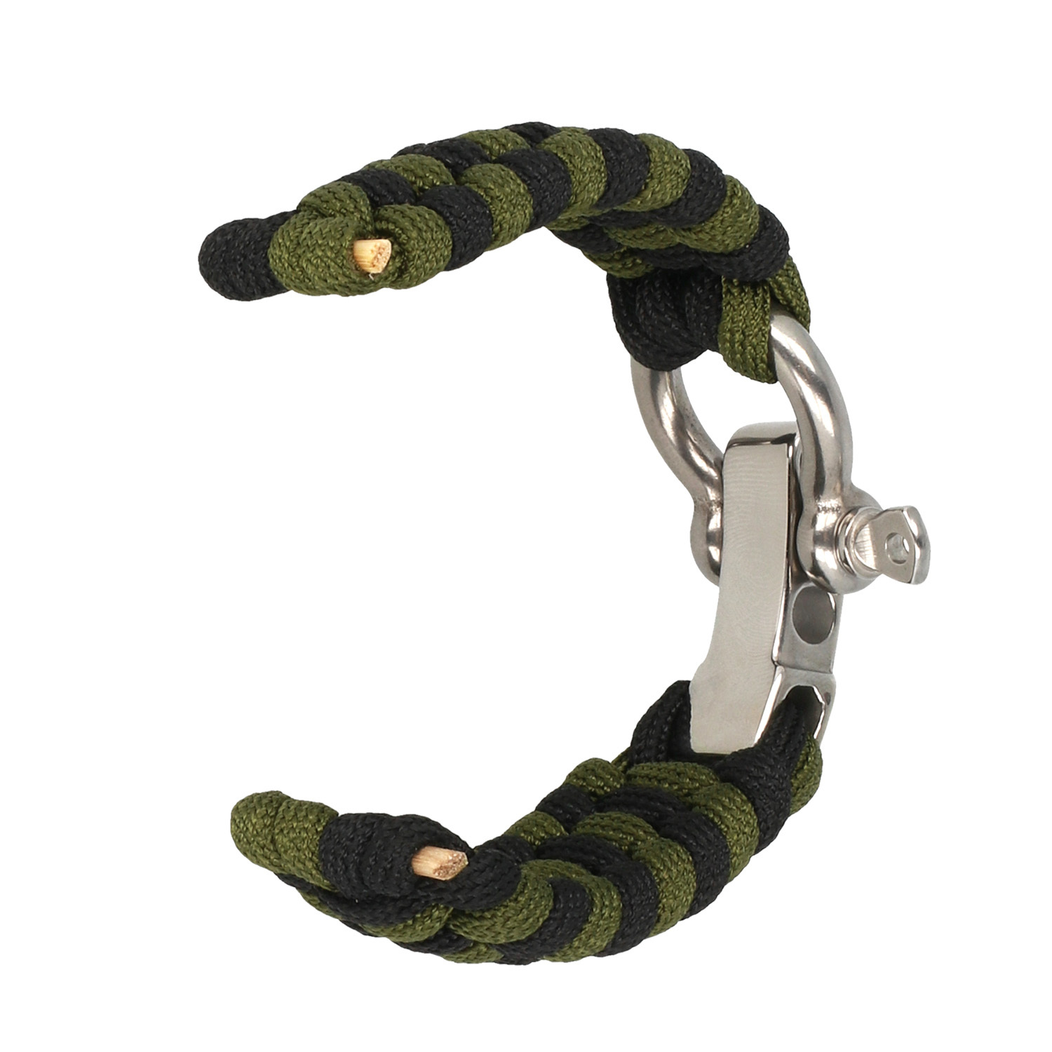 Universal nylon loop 22mm design 1 roheline-must