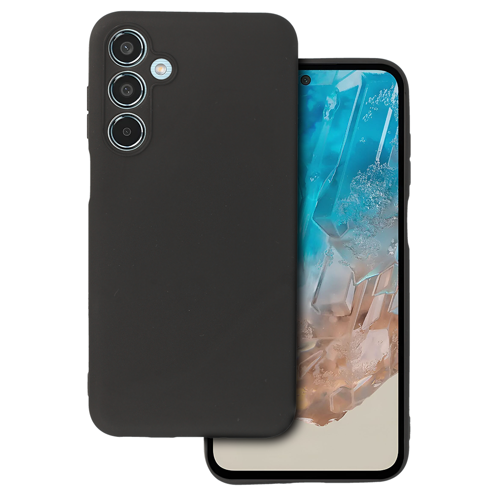 Back Ümbris MATT jaoks SAMSUNG GALAXY M35 5G Must