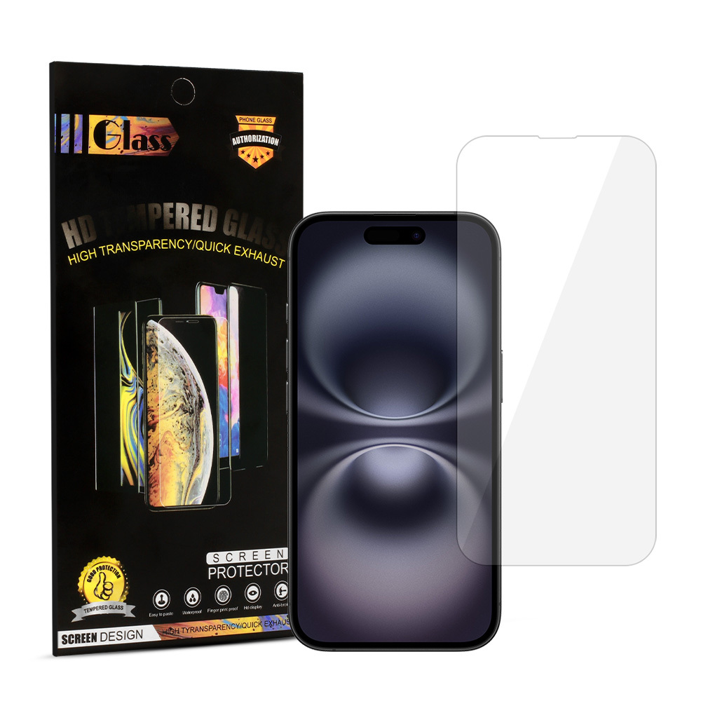 Karastatud klaas HARD 2.5D jaoks IPHONE 16 PLUS