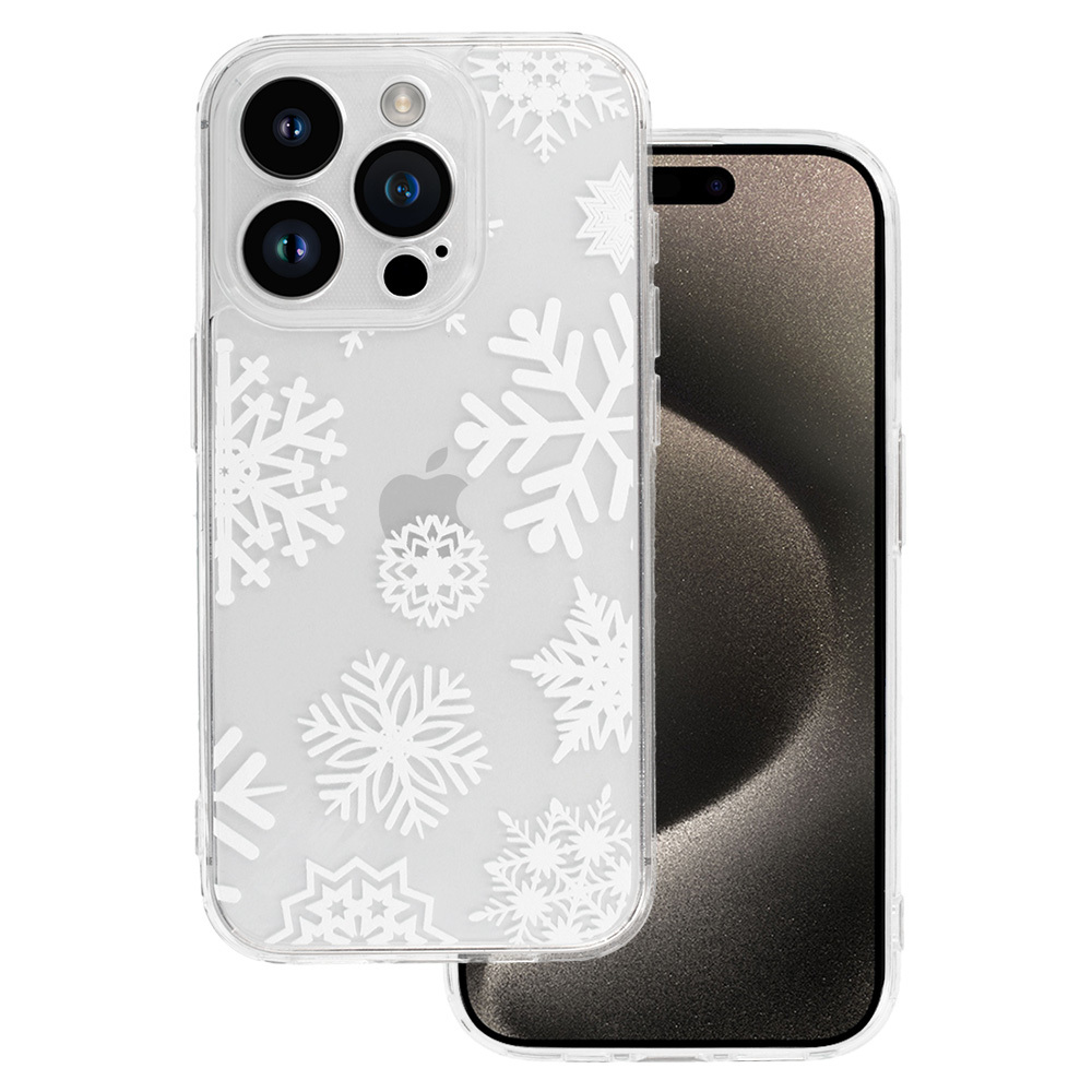 TEL PROTECT Christmas Clear Ümbris jaoks Iphone 14 Design 4