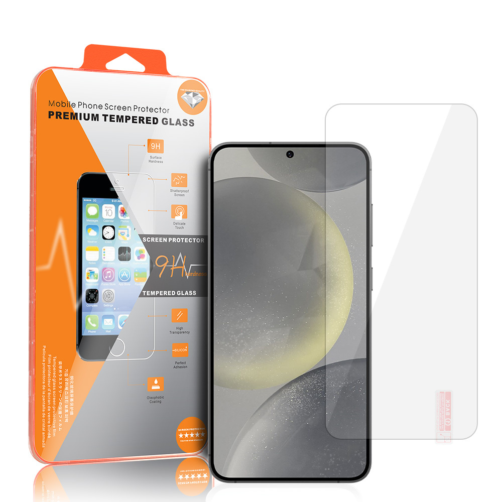 Karastatud klaas Oranž jaoks SAMSUNG GALAXY S24 FE