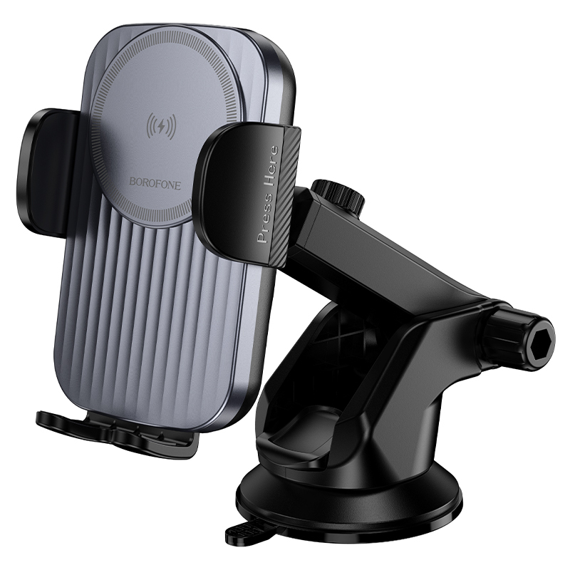Borofone Car hoidja BH222 Leading with induction charging to windshield must