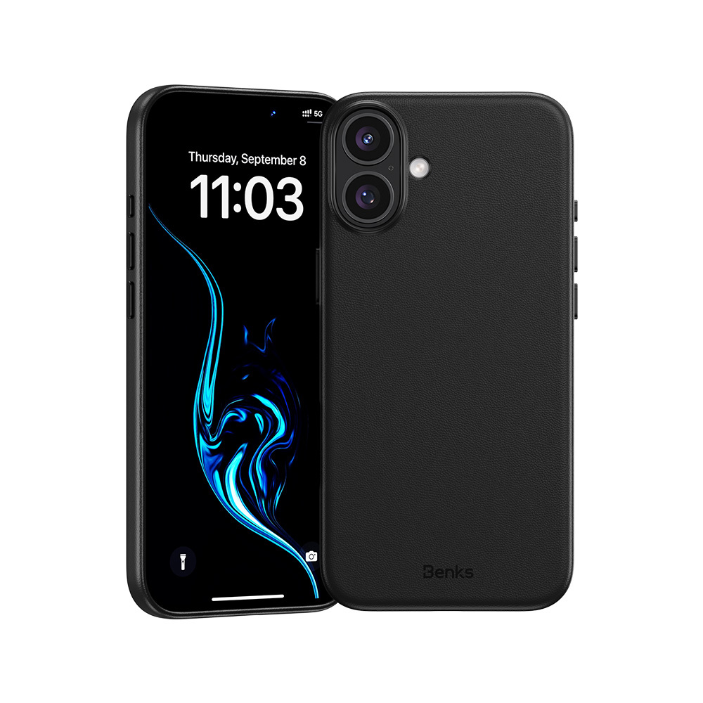 Benks Magnetic Vita Pro Silicone Ümbris jaoks Iphone 16 Plus must