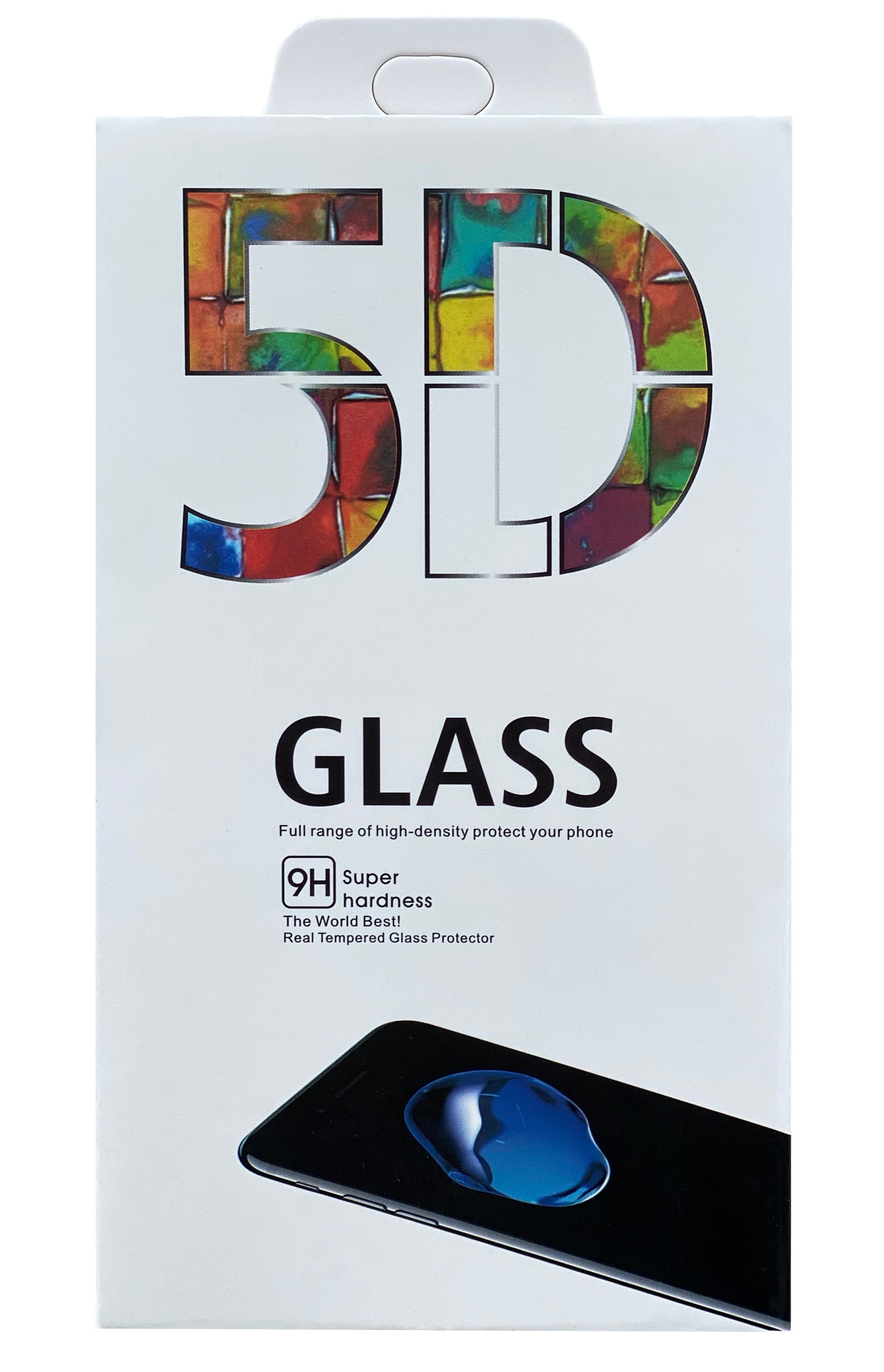 Karastatud klaas 5D Full Glue Apple iPhone 6 Plus/6S Plus must