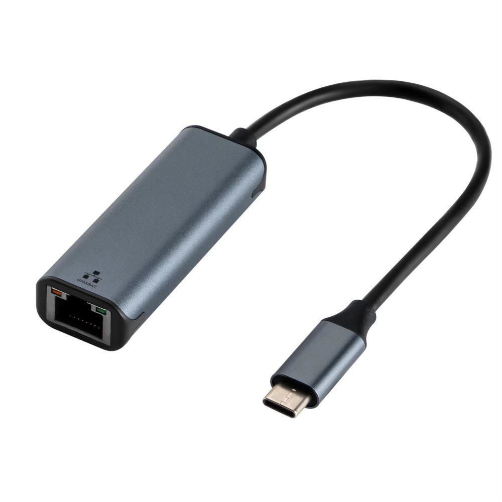 Adapter Type C (male) to RJ45 ETHERNET 10/100/1000Mbps ART USBC-LAN OEM-C6 0,15 m hall