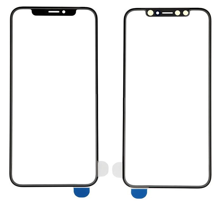 LCD screen glass Apple iPhone X/XS with OCA must V2 ORG