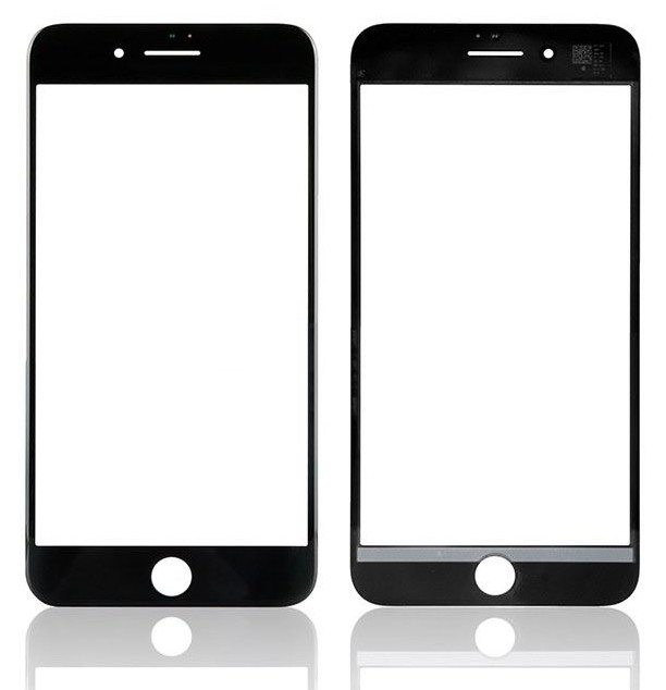 LCD screen glass Apple iPhone 8 Plus with frame and OCA must V2 ORG