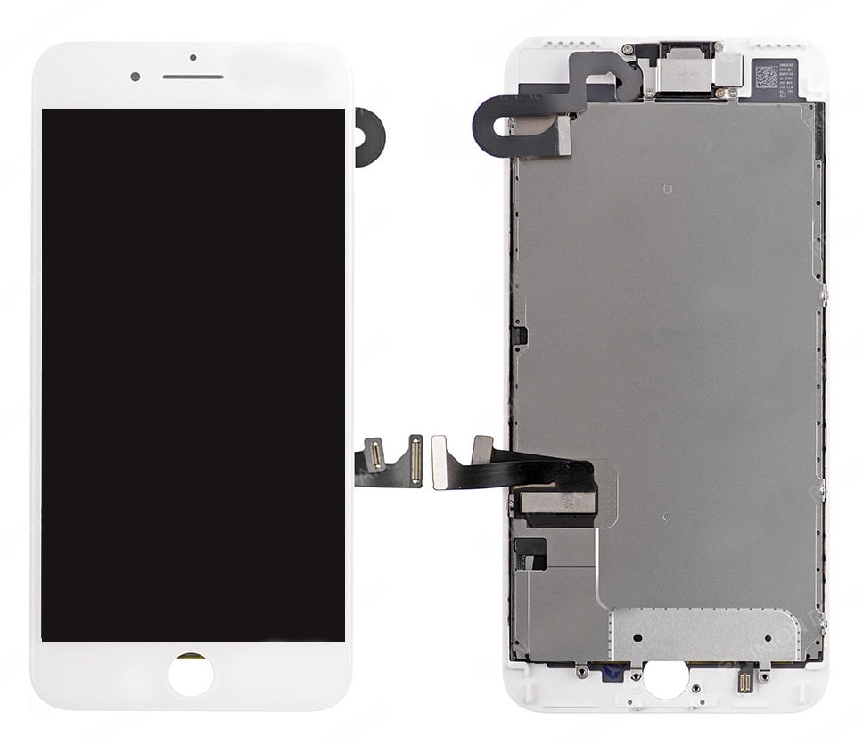 LCD ekraan Apple iPhone 7 Plus koos puuteekraan valge Tianma