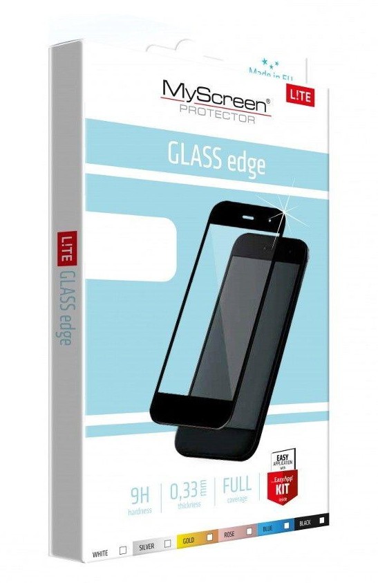 Karastatud klaas MyScreen Diamond Lite Edge Full Glue Samsung A715 A71/M515 M51 must