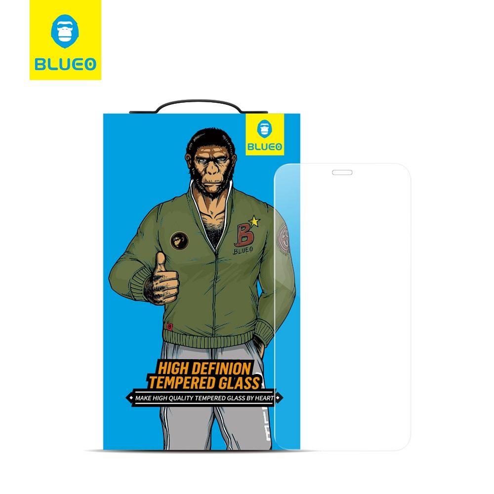 5D Mr. Monkey Glass - jaoks Samsung Galaxy S26 Ultra must (Strong Lite)