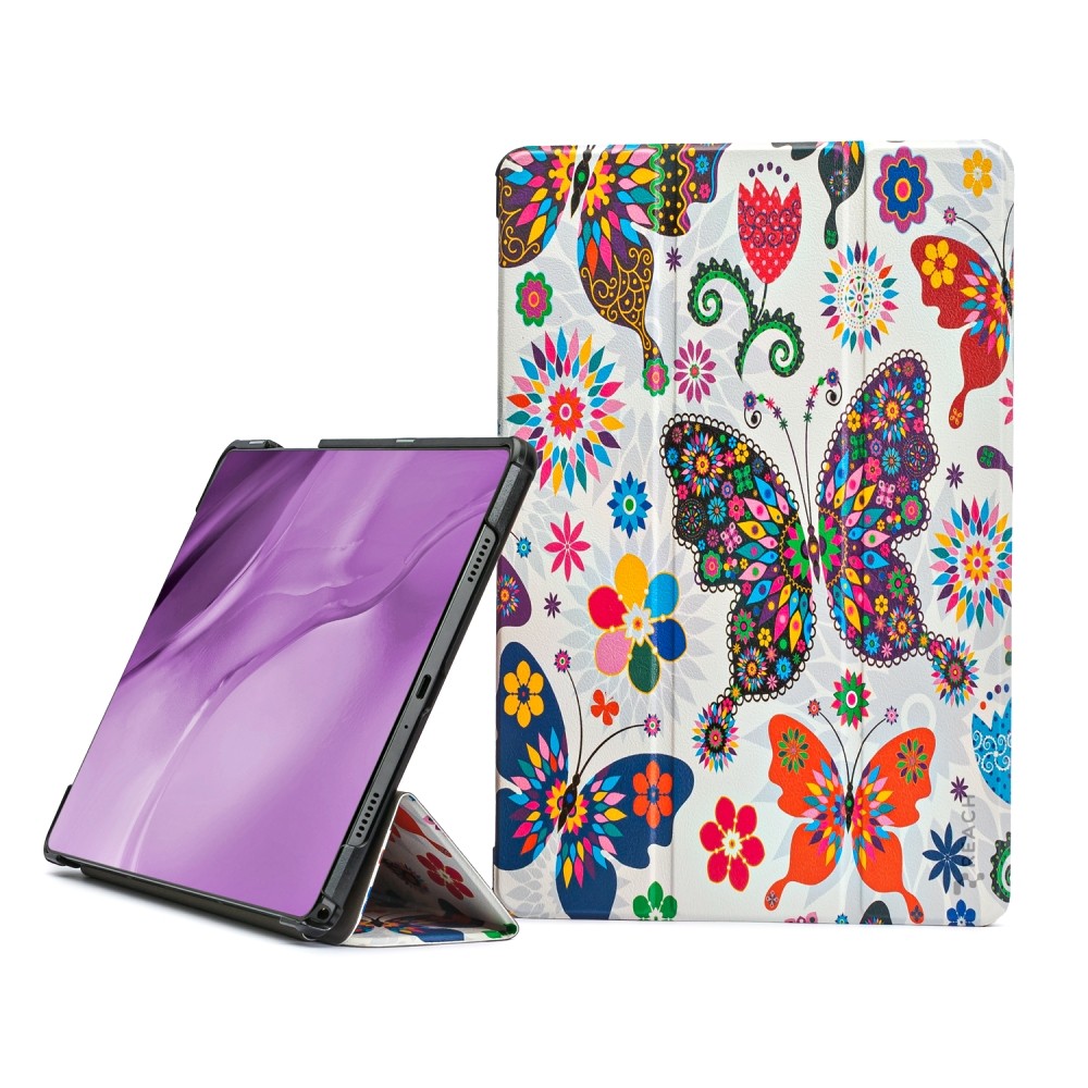 Ümbris Reach Smart Leather Samsung X200/X205 Tab A8 10.5 2021 butterfly