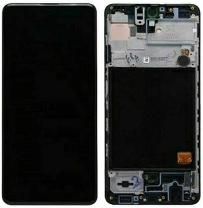 LCD ekraan Samsung A515 A51 koos touch ekraan and frame must OLED (real size)